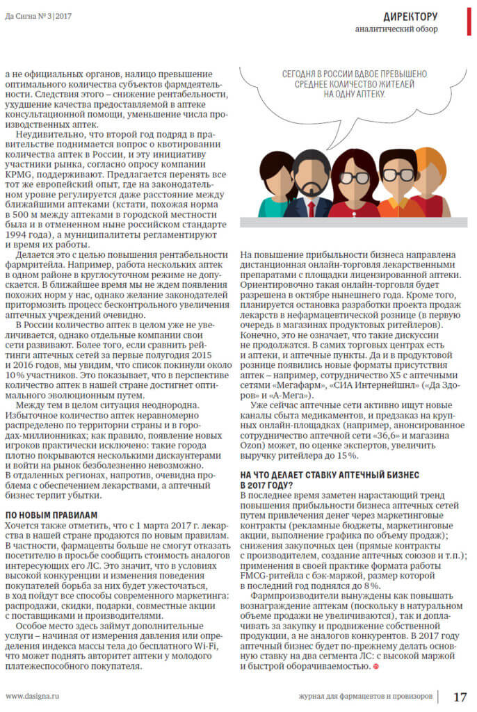 Аптечный бизнес 2017